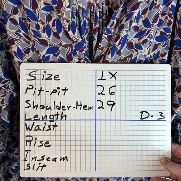 NYDJ pleaded back blouse, bell sleeve feminine evening wear office plus size - Picture 11 of 11